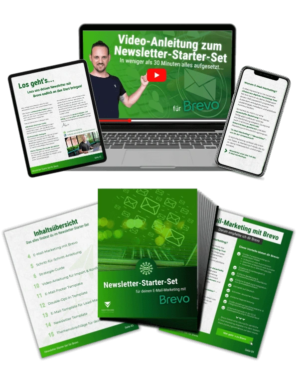 Newsletter Anleitung: Das Brevo Newsletter Starter-Set für Brevo
